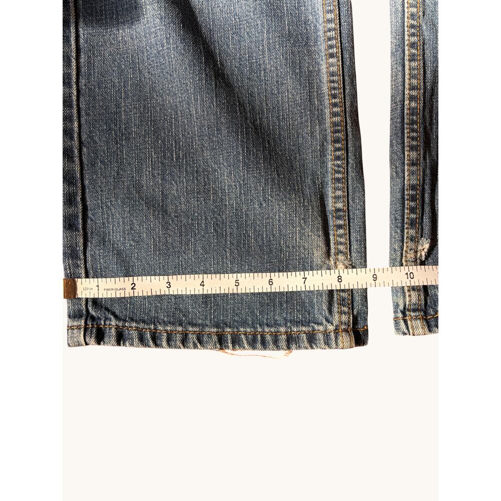 LEVI'S Men's 559 Relaxed Straight Fit Jeans Blue 33 x 32 Distressed 34 x 30.5 - Picture 12 of 13